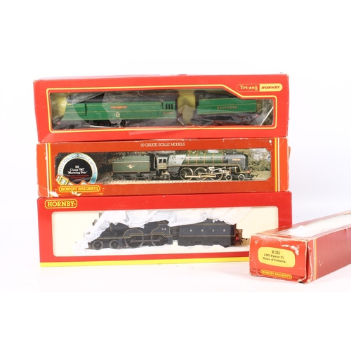 1054 - Hornby OO gauge model railways to include R2217A class 2P 0-4-0 tender locomotive 46 SDJR dark blue,...