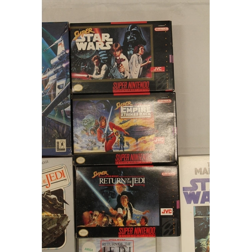 1207 - Box containing Star Wars memorabilia to include The Empire Strikes Back and Return of the Jedi Death... 