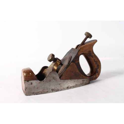 1248 - Scottish wood working smoothing plane by Norris of London, 24cm long.