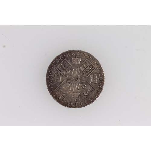 1315 - UNITED KINGDOM King George III (1760-1820) silver shilling 1787 without semee of hearts S3743, a goo... 