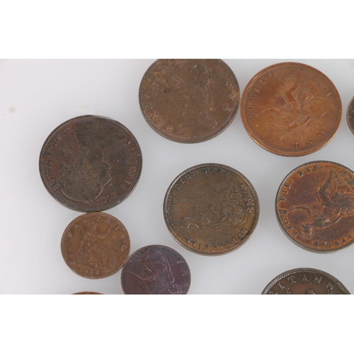 1336 - UNITED KINGDOM Queen Victoria (1837-1901) pennies 1866, 1872, 1880, 1889, 1895, 1897 and 1901, half ... 