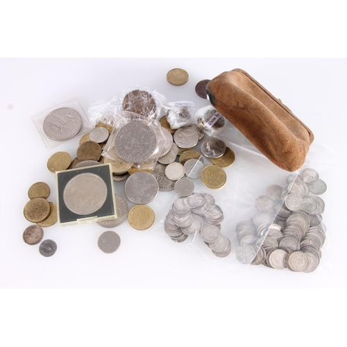 1345 - UNITED KINGDOM 500 grade silver (1920-1946) coins from circulation 116g, pre-1920 925 grade silver t... 