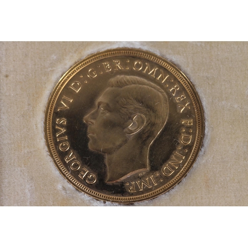 1397 - UNITED KINGDOM King George VI (1936-1952) four-coin Coronation 1937 specimen gold set comprising fiv... 