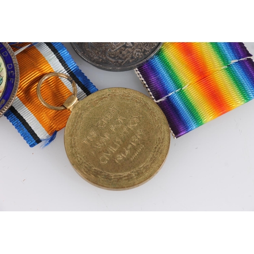 1409 - Medals of 640562 Driver A Tait of the Royal Artillery comprising WWI war medal and victory medal [60... 