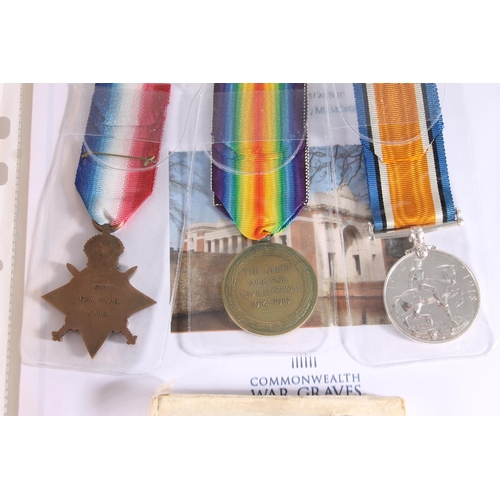 1422 - Medals of 5111 Private William Irvine of the 1st Battalion Scots Guards who died 11th November 1914 ... 