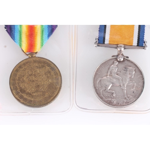 1431 - Medals of 35648 Private A E Strange of the Queen's Regiment comprising WWI war medal and victory med... 