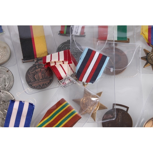 1434 - Replica medals to include a Khedives Sudan medal with Khartoum clasp stamped to the edge '3819 PTE A... 