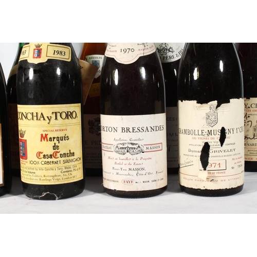 1240 - Thirteen bottles of vintage wine to include STRAVECCHIO MELINI 1953, CHATEAU CALON SEGUR 1964 Grand ... 