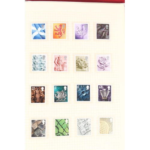 1305 - Stamp collection held across 10+ albums to include much GB 20th century mint and used stamps, to inc... 