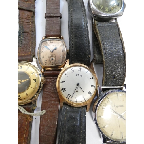 66 - Group of vintage wristwatches to include Smiths Empire, Oris, Vetta cal 155 etc.