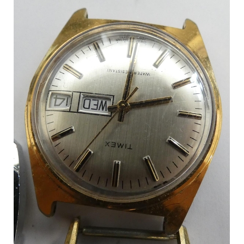 70 - Collection of vintage Timex wristwatches to include a day/date watch etc.