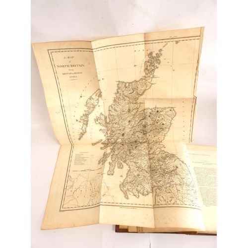 211 - CHALMERS GEORGE.  Caledonia or An Account, Historical & Topographic of North Britain. ... 