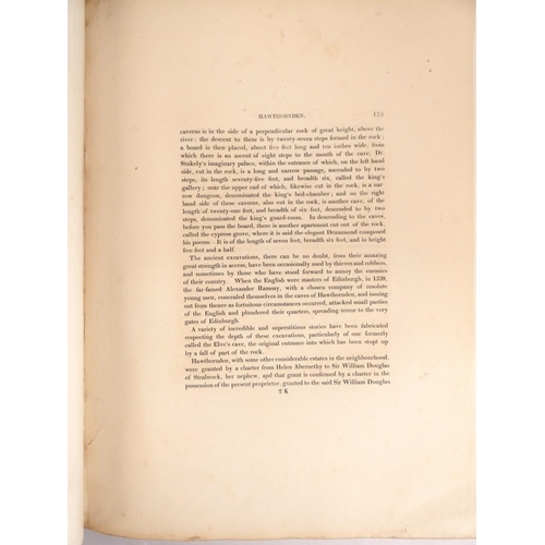 213 - SCOTT SIR WALTER.  The Border Antiquities of England & Scotland. 2 vols. Eng. frontis,... 