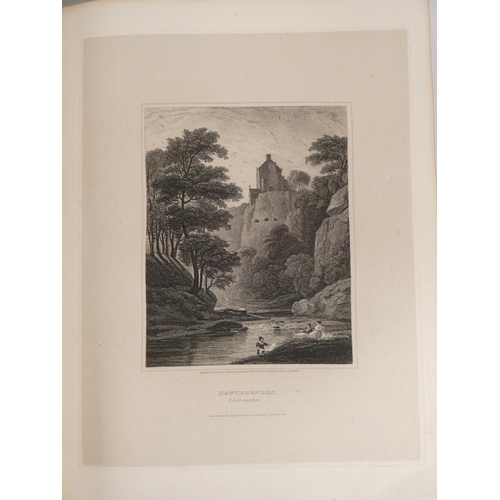 213 - SCOTT SIR WALTER.  The Border Antiquities of England & Scotland. 2 vols. Eng. frontis,... 