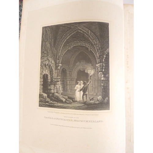 213 - SCOTT SIR WALTER.  The Border Antiquities of England & Scotland. 2 vols. Eng. frontis,... 