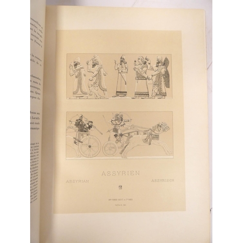 221 - RACINET M. A.  Le Costume Historique ... Cinq Cents Planches. 6 vols. Litho & chromolitho plates... 