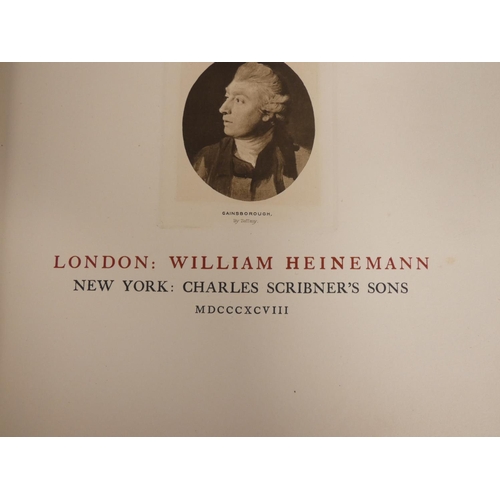 222 - ARMSTRONG WALTER.  Gainsborough & His Place in English Art. Photogravure & litho plates &... 