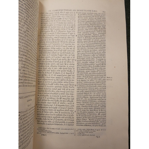 226 - CHRYSOSTOM (ST. JOHN).  Opera Omnia Quae Exstant. Ed. by Bernard de Montfaucon. Vols. 1 to... 