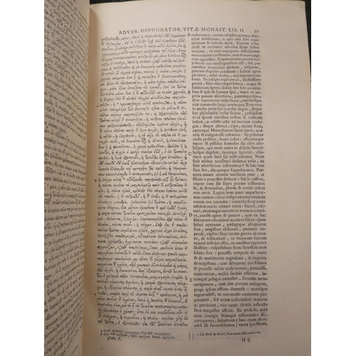 226 - CHRYSOSTOM (ST. JOHN).  Opera Omnia Quae Exstant. Ed. by Bernard de Montfaucon. Vols. 1 to... 