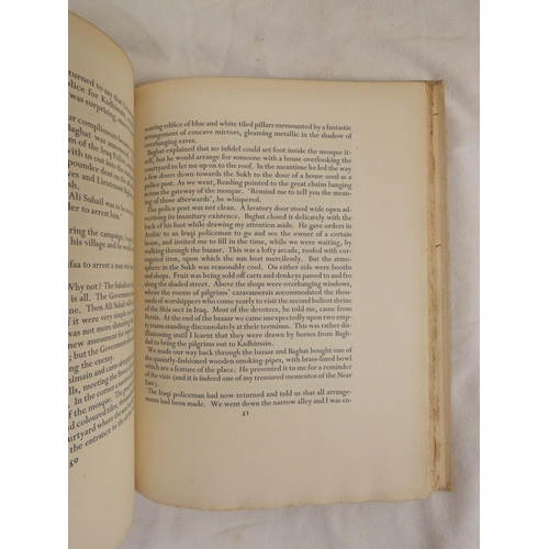 233 - DE CHAIR SOMERSET.  The Silver Crescent, Published by Permission of the War Office. Ltd. ed. 327/500... 