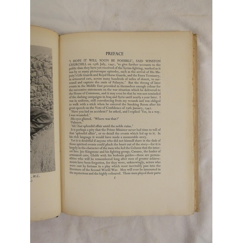 233 - DE CHAIR SOMERSET.  The Silver Crescent, Published by Permission of the War Office. Ltd. ed. 327/500... 