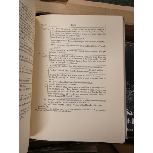 239 - North of England Local History & Topography.  A carton of various vols.... 