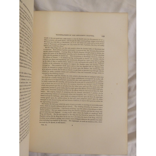 245 - HIBBERT S.  The History of the College & Collegiate Church, Manchester. 3 vols. in two... 