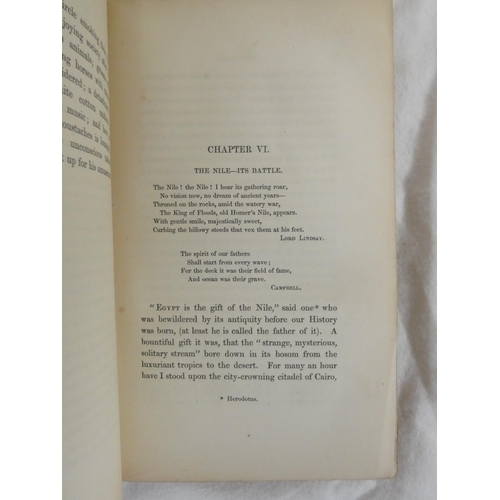 246 - WARBURTON ELIOT.  The Crescent & the Cross or Romance & Realities of Eastern Trave... 