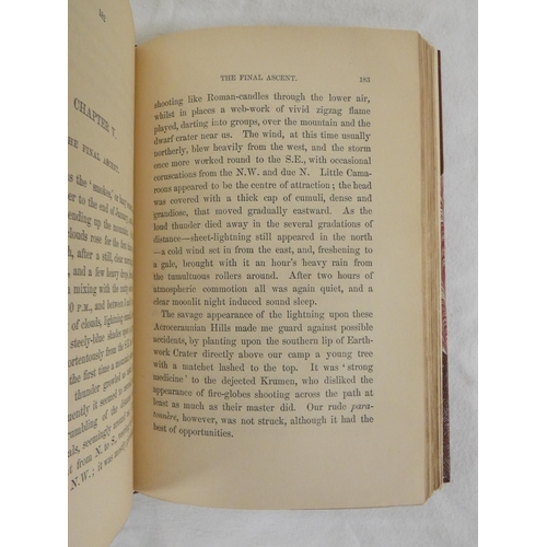 247 - BURTON RICHARD F.  Abeokuta & the Camaroons Mountains, An Exploration. 2 vols. Map (re... 