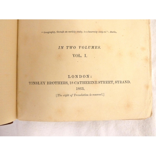 247 - BURTON RICHARD F.  Abeokuta & the Camaroons Mountains, An Exploration. 2 vols. Map (re... 