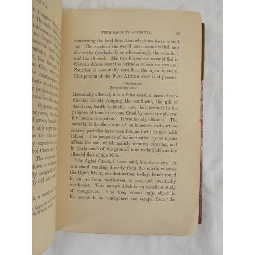 247 - BURTON RICHARD F.  Abeokuta & the Camaroons Mountains, An Exploration. 2 vols. Map (re... 