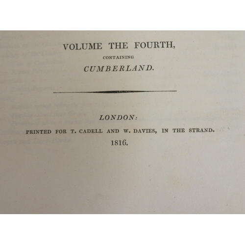 260 - LYSONS D. & S.  Magna Britannia - vol. re. Cumberland. Many fldg. & other eng. pla... 