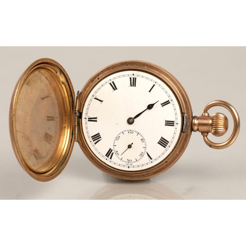 125 - Gold plated pocket watch