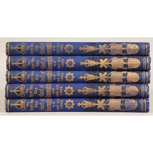 255 - The Right Hon. Earl of Beaconsfield and His Times, five vols.