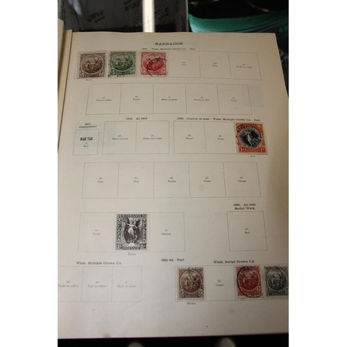 1297 - Stamp collection held across five albums to include two Stanley Gibbons Ideal postage stamp albums c... 