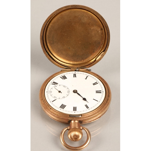 125 - Gold plated pocket watch