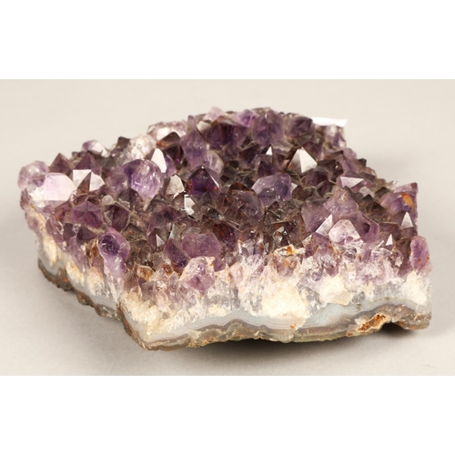 270 - Cluster of amethyst crystals, approx 15cm x 15cm