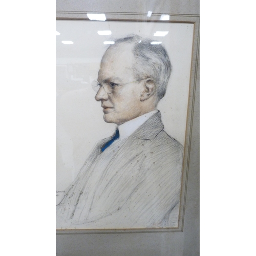 57 - James Paterson RSW RSA RWS (Scottish, 1854 - 1932)Portrait of The Right Hon J Parker Smith (of Jorda... 