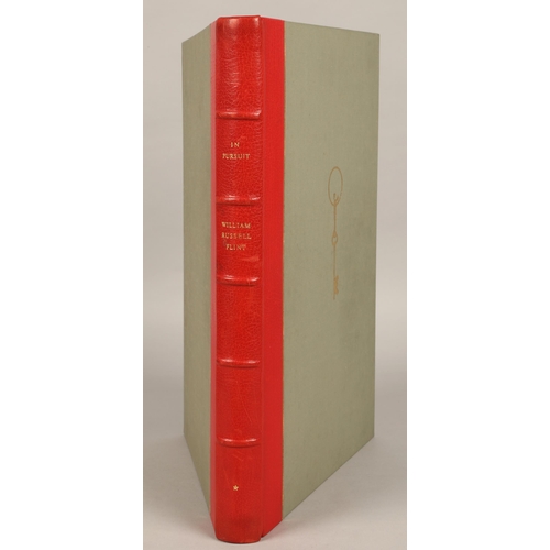 252 - In Pursuit, the autobiography of William Russell Flint Medici Edition, signed by Francis Russell Fli... 