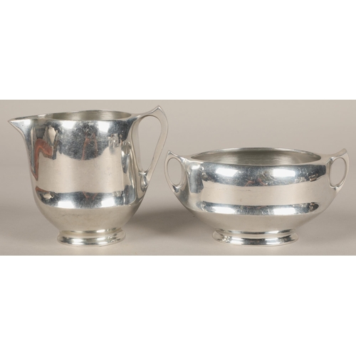 258 - Picquot ware four piece set