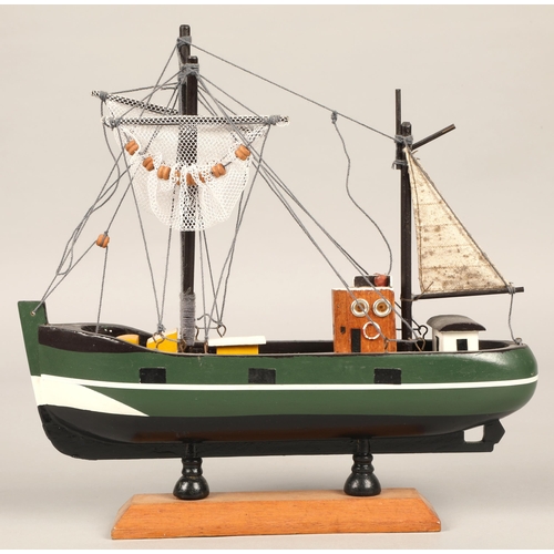 265 - Four model sea vessels