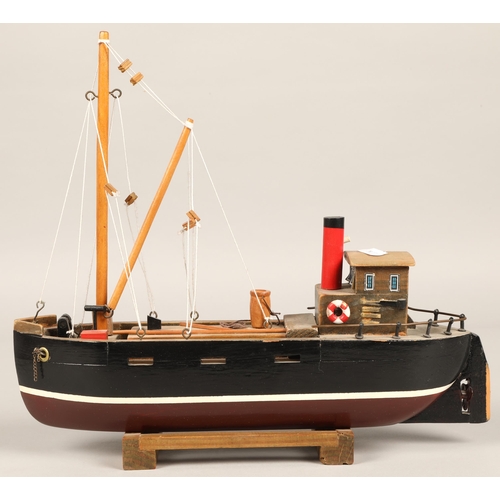 265 - Four model sea vessels