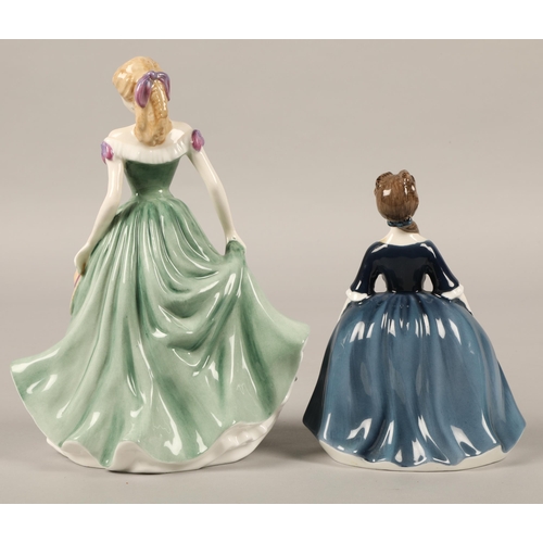 274 - Royal Doulton figurine 'Loving Thoughts' HN4318 and 'Debbie' HN2385