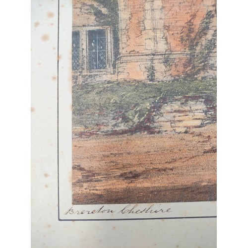 231 - NASH JOSEPH.  The Mansions of England in the Olden Time. 94 fine hand col. lithograph plates in 92 c... 