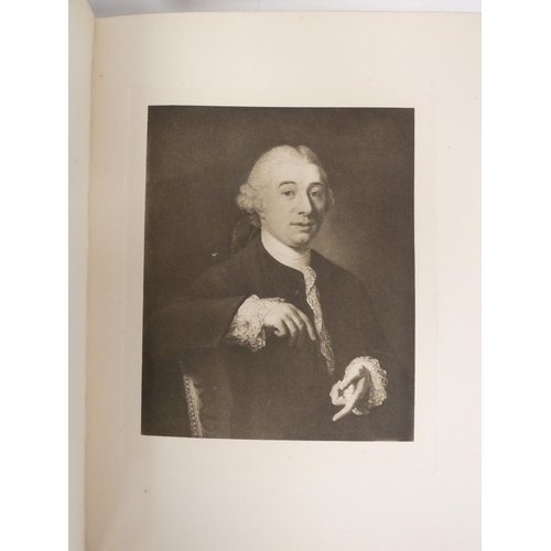 222 - ARMSTRONG WALTER.  Gainsborough & His Place in English Art. Photogravure & litho plates &... 