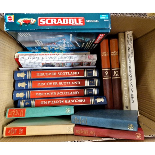 315 - Collection of books to include various art related, Scottish History, etc. (two boxes)