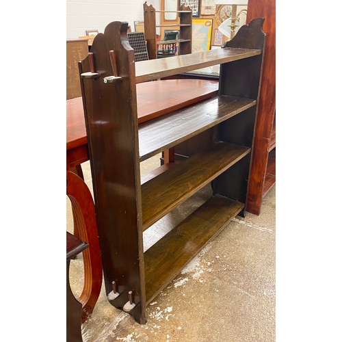 599 - Bookcase, 109cm h x 92cm w