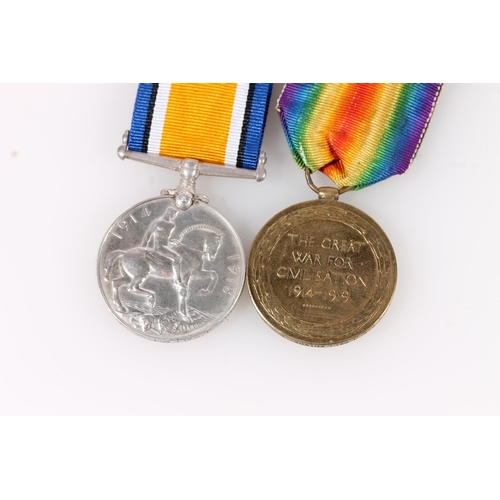 1220 - Medals of 8482 Private J Ballantyne of the Kings Own Scottish Borderers KOSB comprising WWI war meda... 