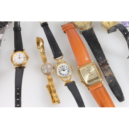 578 - Gents and ladies dress watches incl. Oasis, CK, Casio Quartz etc. (10)