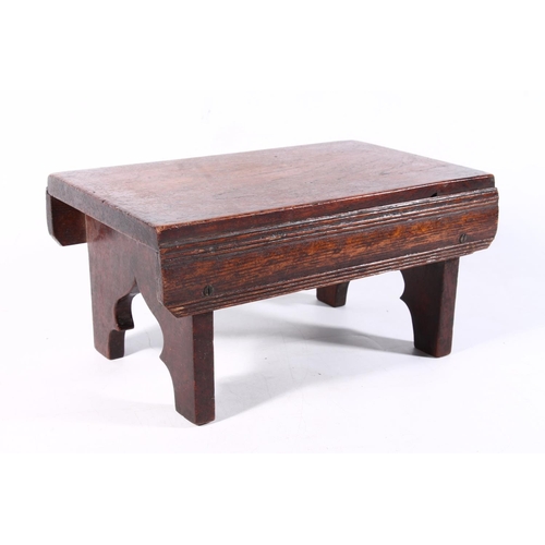 15 - North African/Middle Eastern wooden stool, 29cm long.